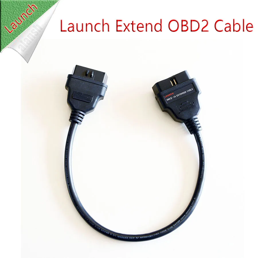 40CM AUTOOL OBD2 Extension Cable Car for Launch IDIAG/Easydiag/Pro/Pro3/V/GOLO/Mdiag/ELM327 Extend Obd II Connector Adapter