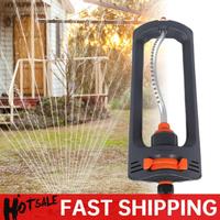 Automatic Oscillating Sprinkler Oscillating 4 Modes Swing Irrigation Sprinkler with 19 Hole Nozzle for Outdoor Patio Courtyard