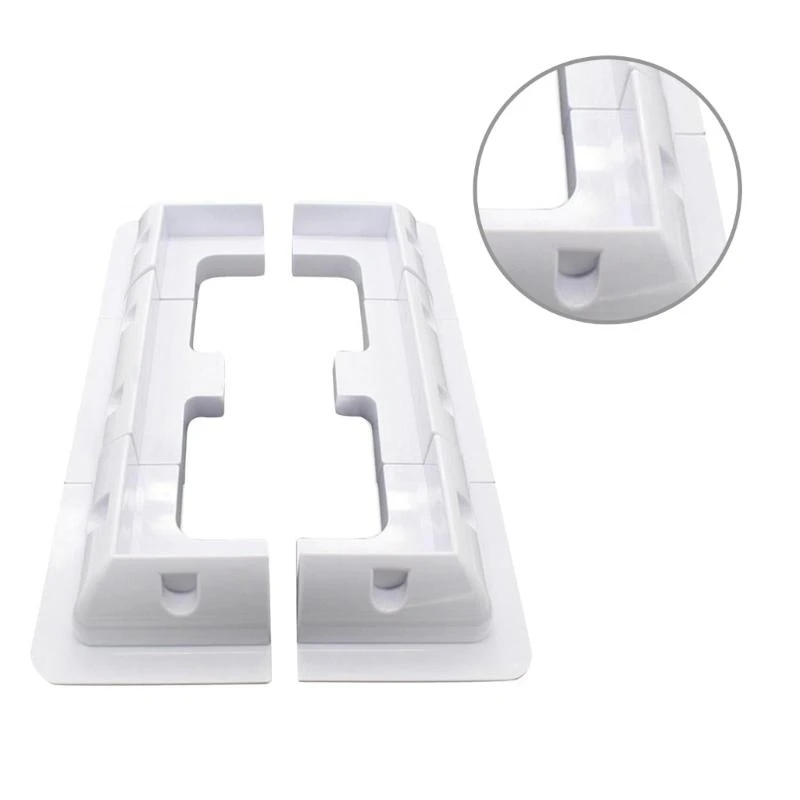 

Corner Bracket Easy Installation No Drill Support for Camper Garages