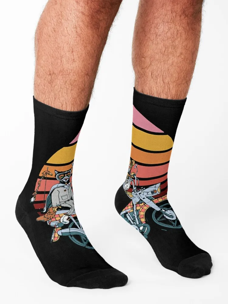 Small Gifts Fantastic Mr Fox Wolf Classic Fans Socks kawaii Heating sock sheer crazy Socks Men's Women's