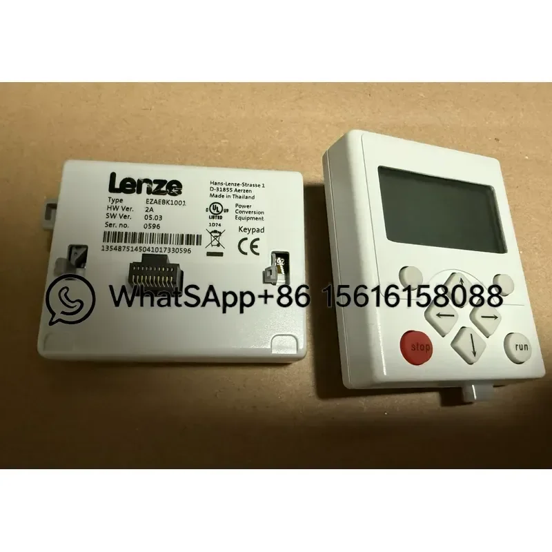 Danfoss Lenz 8400 9400 Servo Drive Inverter Operation Panel EZAEBK1001 HMI Keypad Display Controller Replacement Part for