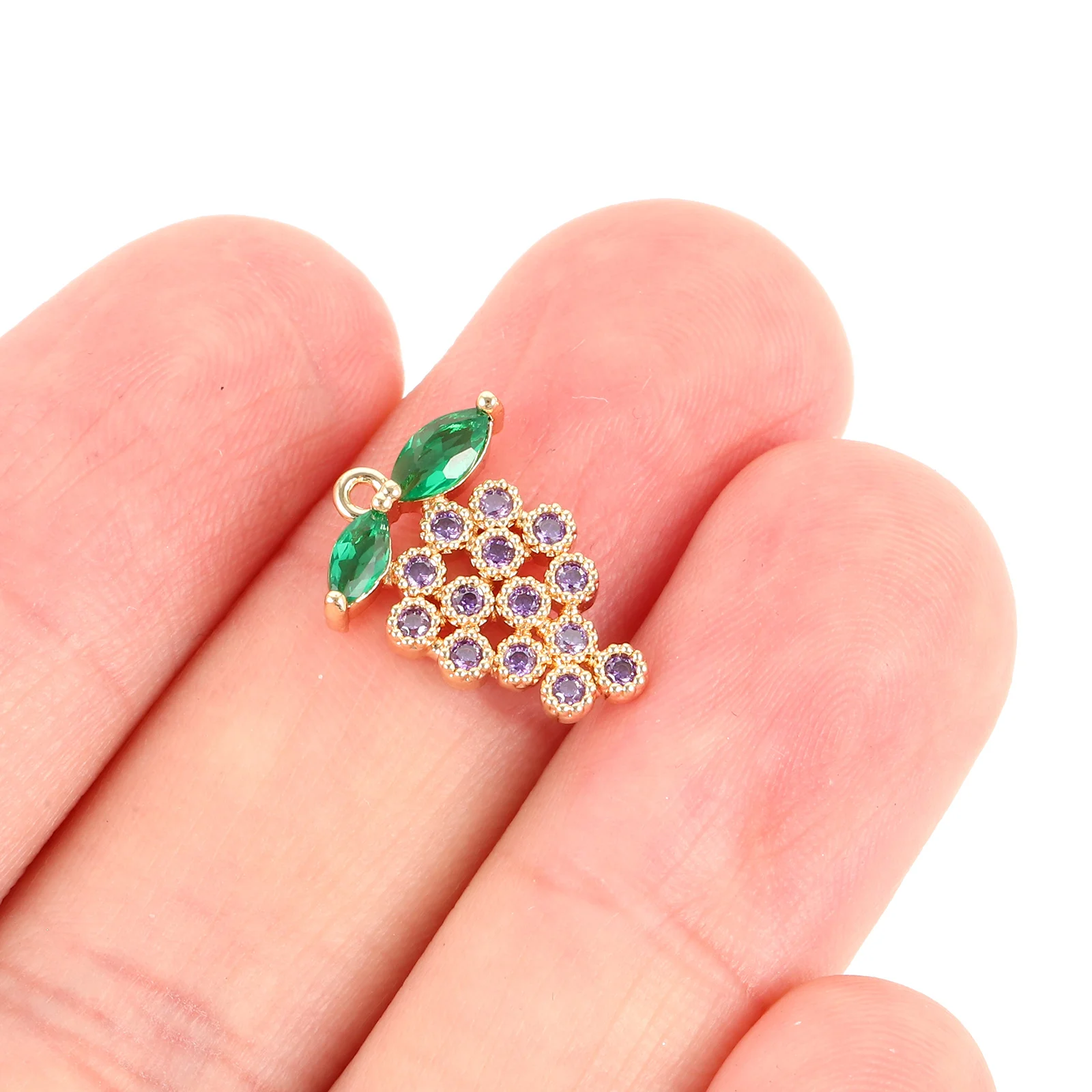 

Fruit Shaped Charms Kit Alloy Pendant Charm Realistic DIY Jewelry Material Perfect for Craft Projects Gifts Family Friends