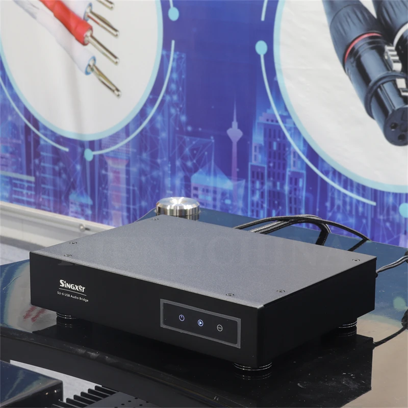 S-18 Singxer SU-6 DDC USB Цифровой аудиоинтерфейс XMOS XU2008 CPLD Интерфейс фемтосекундных часов