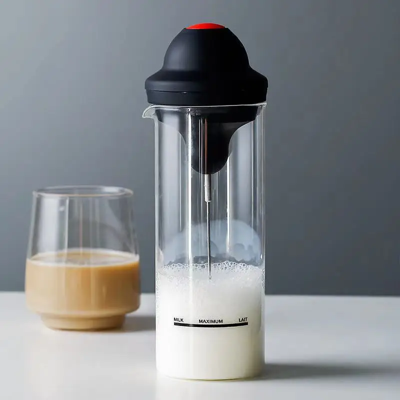 ไร้สาย Frother นมไฟฟ้าแบบพกพา Foamer เครื่องชงกาแฟโฟมนมผสมนม Frother Jug ถ้วยถ้วยนม Frother