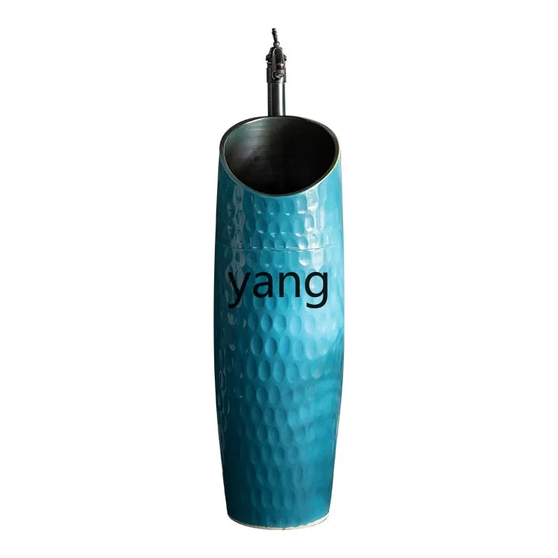 

LTT outdoor courtyard integrated column washbasin balcony washbasin small apartment