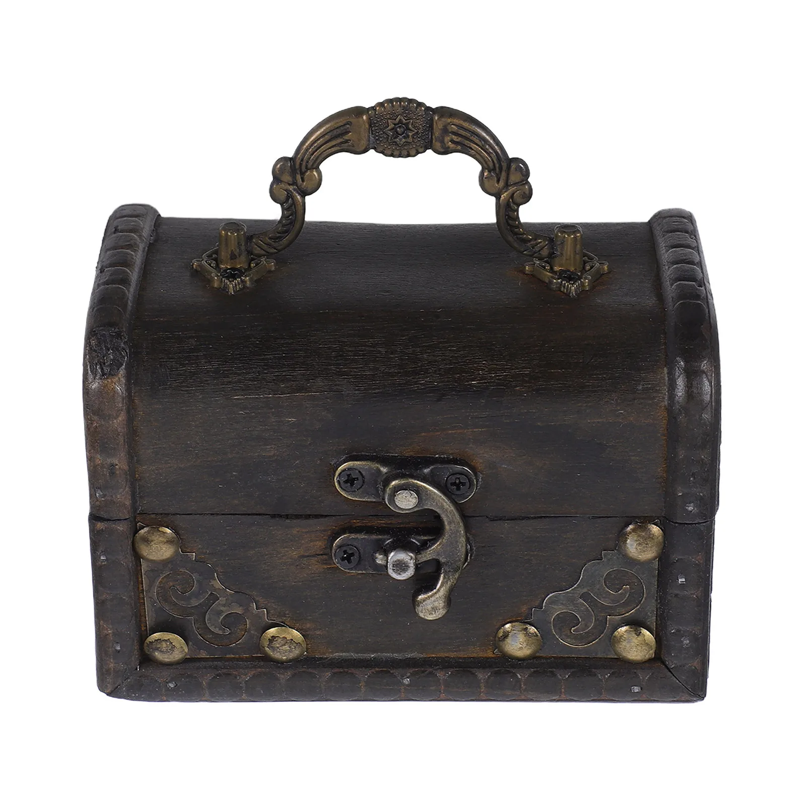 

Wooden Retro Desktop Storage Box Chinese Style Vintage Jewelry Organizer Decorative Keepsake Chest Vintage Wooden Decorative Box