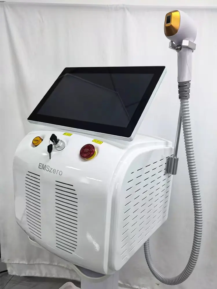 عيادة الصالون إزالة الشعر الدائم 808 آلة إزالة الشعر بالليزر أشباه الموصلات عالية الطاقة السعر 755 808 1064nm ليزر ديود