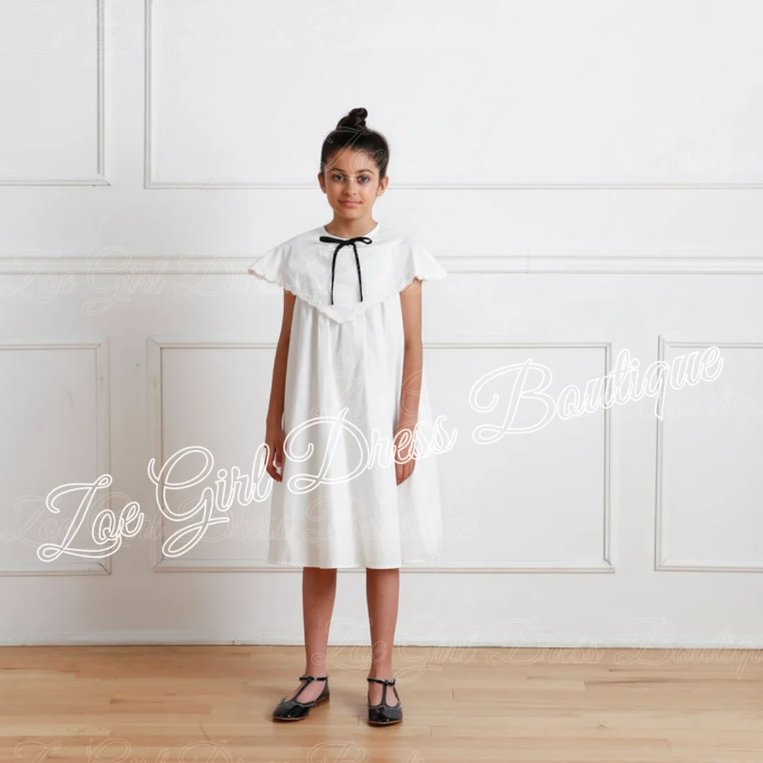 white-flower-girl-dress-for-wedding-lovely-baby-girl-birthday-party-gowns-with-bow-knee-length-first-communion-gowns-customized