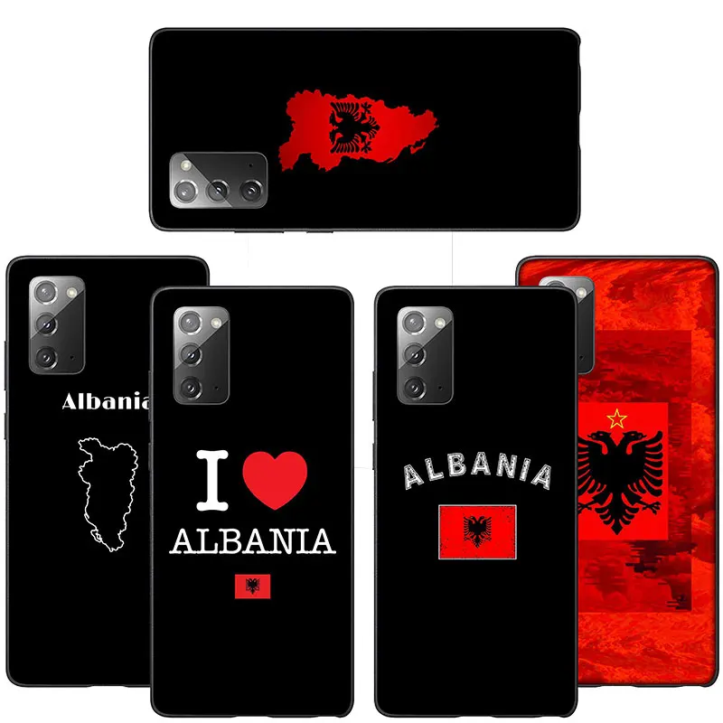 SO7 Albania flag Cover Phone Case for Xiaomi Redmi A3X A3 13C 13 Note 13 12 Pro Pro+