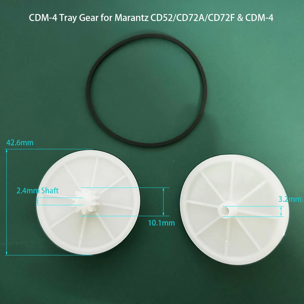 ترس صينية CDM-4 لآلية الليزر Marantz CD52/CD72A/CD72F & CDM-4 - جزء إصلاح تروس تحميل مشغل الأقراص المضغوطة
