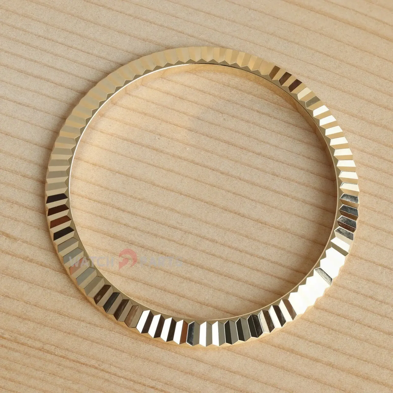 Solid 18K Gold Fluted Bezel for Rolex Datejust 41 126333 126303