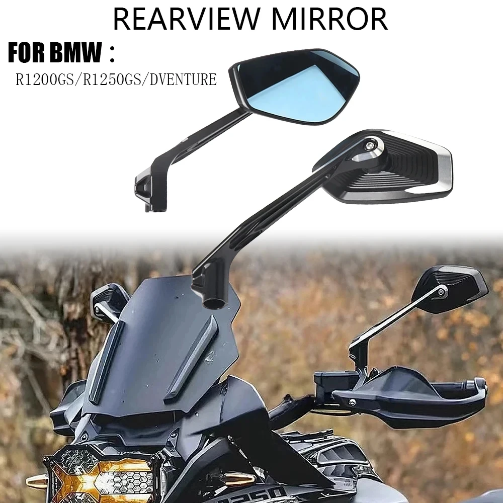 

Rearview Side Mirrors for BMW, R1300GS R1200GSR1250GS,ADVS1000X,F700G,800GSF800R, G310GS, F900R, F900XR, Motorcycle Accessories