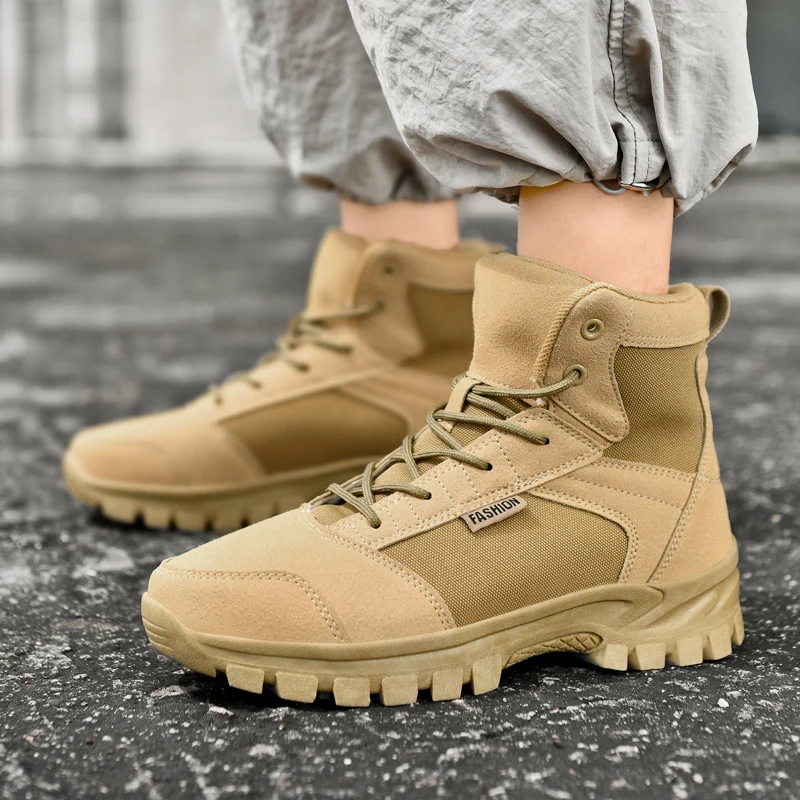 

Classic Brand Men Climbing Shoes Footwear Designer Trekking Sneaker Top Quality Wearable Outdoor Hiking Shoes Big Size 47 48