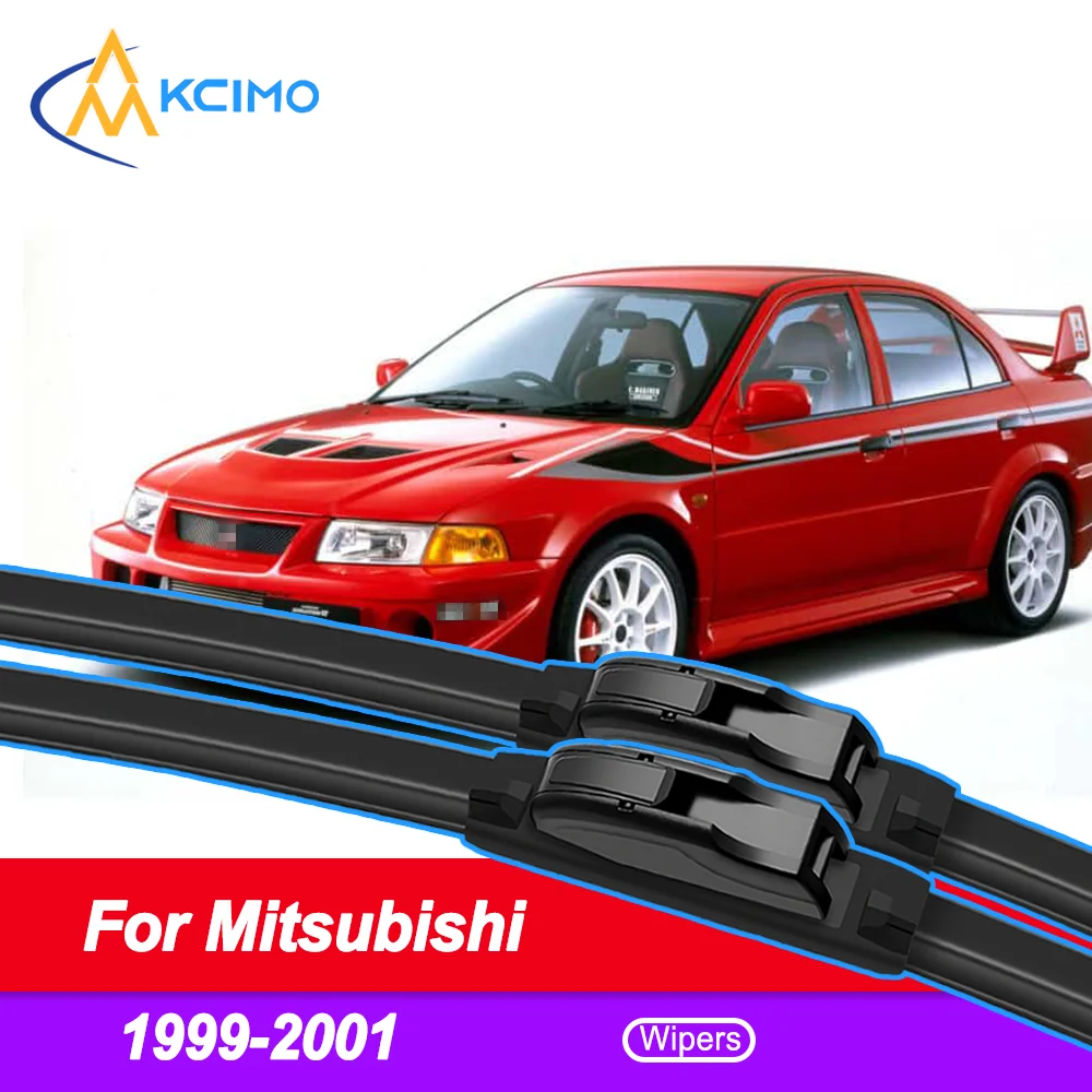 

2PCS HD Car Windscreen Wipers for Mitsubishi Lancer Evolution CP9A 1999-2001 Front Windshield Auto Wipers Blade Accessories 2001
