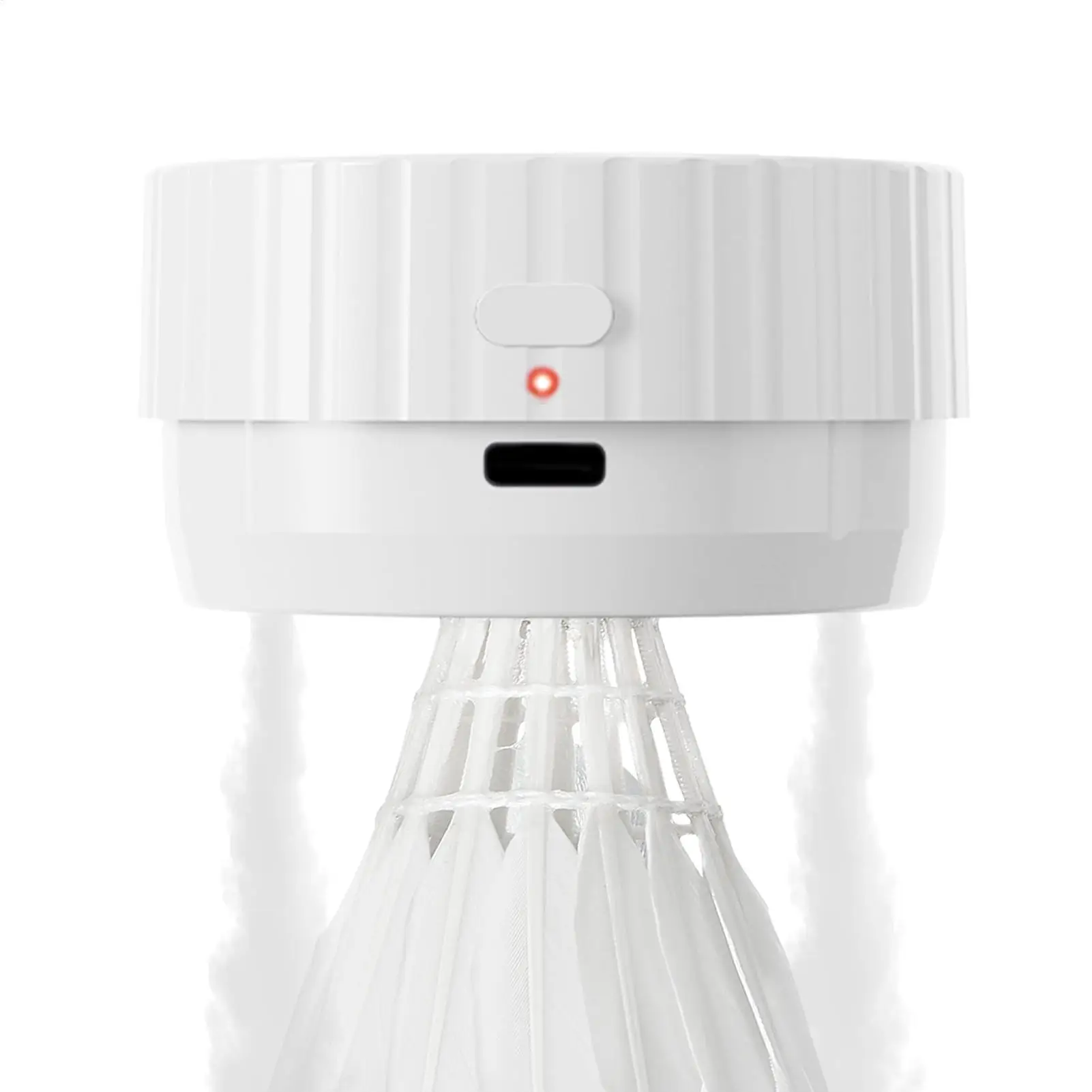 

Badminton Ball Steamer Rechargeable Open Water Storage Shuttlecock Tube Cover Exercise Accessories For Indoor Outdoor Court