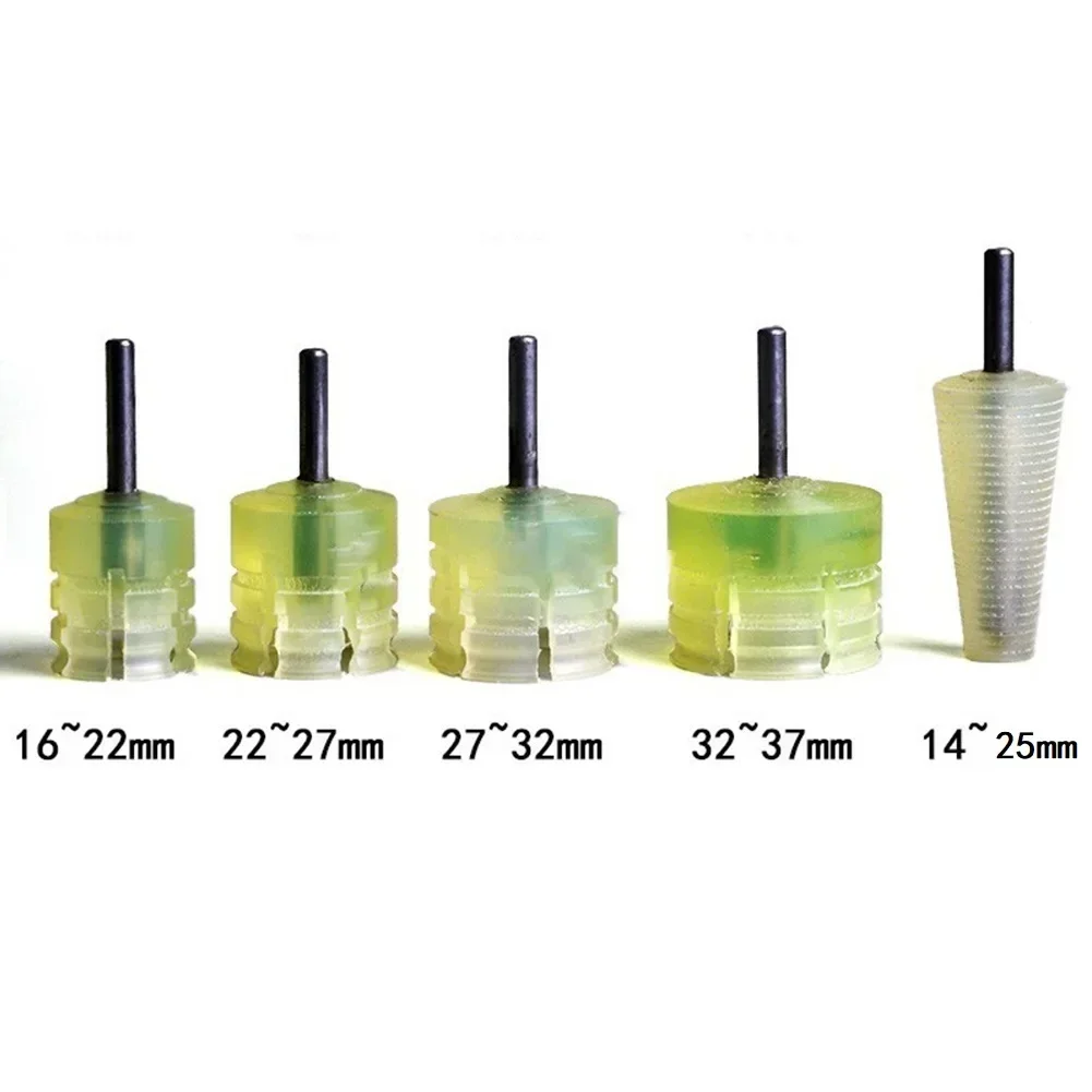 Agate Jade Ring Fixed Rod Polishing Tools Grinding Conical Sleeve Fixing Processing Tool Silicone Mandrel Inner Outside Holder