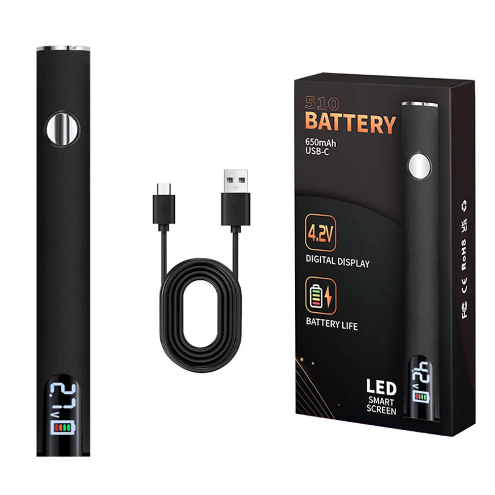 

4inch Cordless Soldering Iron With LED Display USB Charging Cable 510 Threaded Adjustable Temperature Settings Soldering Iron