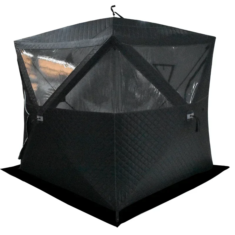 

Winter Outdoor Fishing Portable Sauna Warm Large Ice Fishing Tent No Floor Camping Winter Camping Snow Tents Ultralight Tent