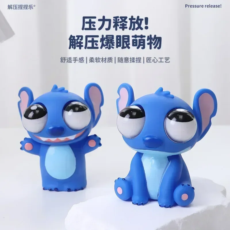 Nieuw Lilo & Stitch Decompressiespeelgoed Disney Anime Stitch Angel Zacht Langzaam rebound-model Compressiespeelgoed Speelgoed Kamerdecoraties