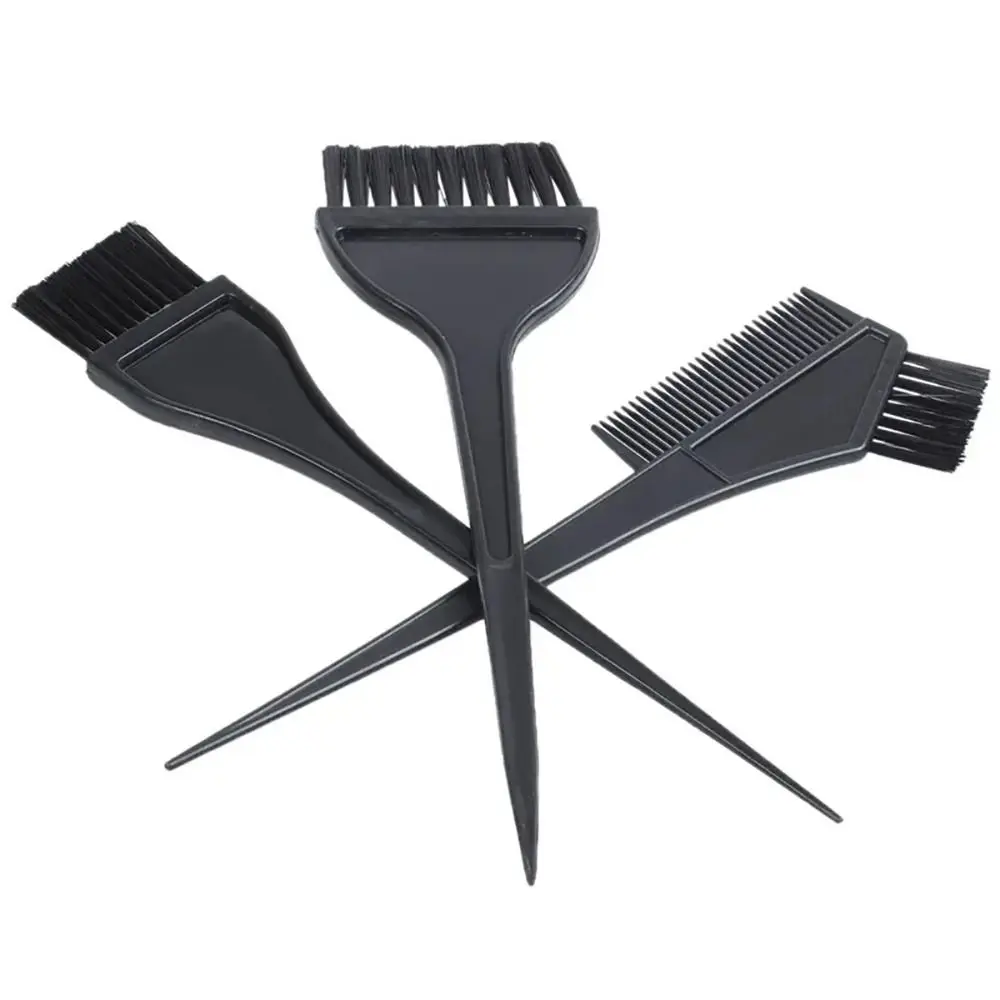 4 unids/set nuevo tazón de tinte Kit de teñido del cabello cepillo para agitar el Color del cabello de salón herramientas de tinte para el cabello DIY para blanquear el coloración del cabello