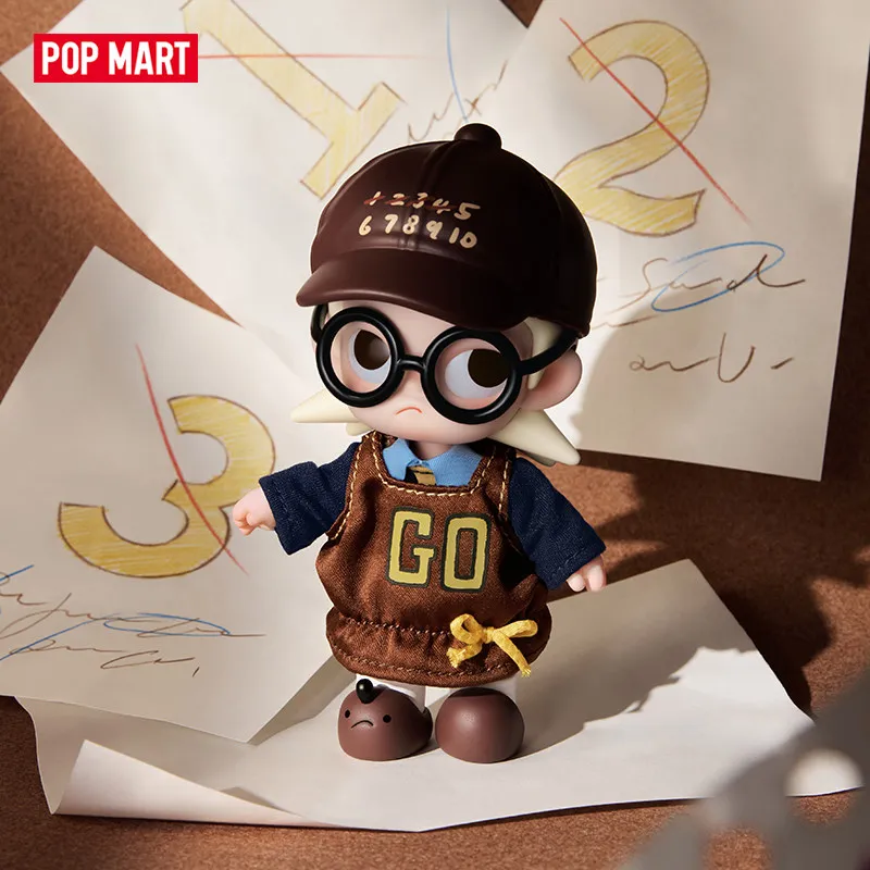 POPMART Zsiga Life Is A Show Serie Mini-Actionfigur, Original Blindbox-Spielzeug, Mystery Box Puppe, Überraschungsbox, süße Geschenke