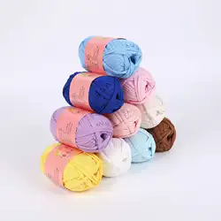21Meters T-Shirt Yarn 100g Ball Polyester Cotton Fettuccini Zpagetti for Sewing Knitting Crochet DIY Fabric Art Basket Bag