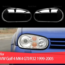 Auto Koplamp Cover Koplamp Lens Glas Cover Lampenkap Heldere Shell Lens Covers Voor VW Golf 4 MK4 GTI R32 1999 -2005