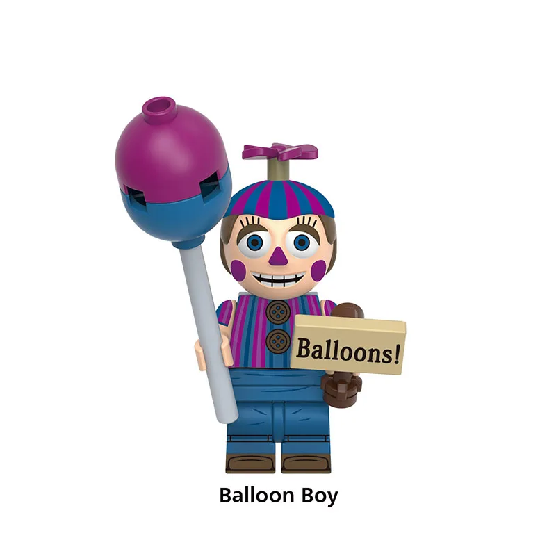 Jouets chauds assemblage mini briques FNAF nuits jeu Figure Mini figurines d'action squelette Thriller jouets cadeau blocs de construction