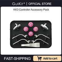 GuliKit KK3 Controller Accessory Pack with 6 Rear Paddles,4 PC Layout ABXY Button,1 Keycap Puller for GuliKit KK3 Max KK3 Pro
