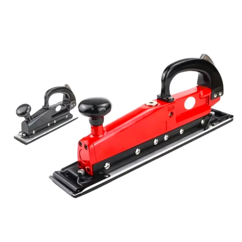 Linear Track Pneumatic Tools Front and Back Square Sandpaper Machine for Grinding and Polishing