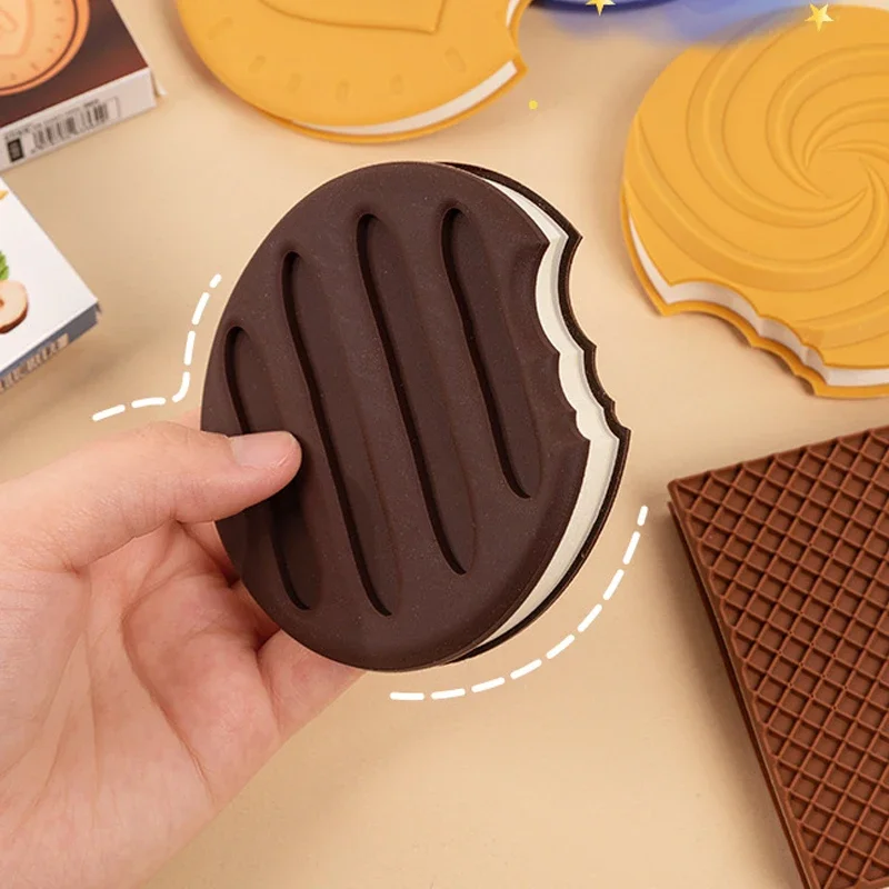 Food Appearance 140 Pages Mini Creative Chocolate Flavored Notebook Pocket Diary Gift Booklet Hand Account Book Cute Notebook