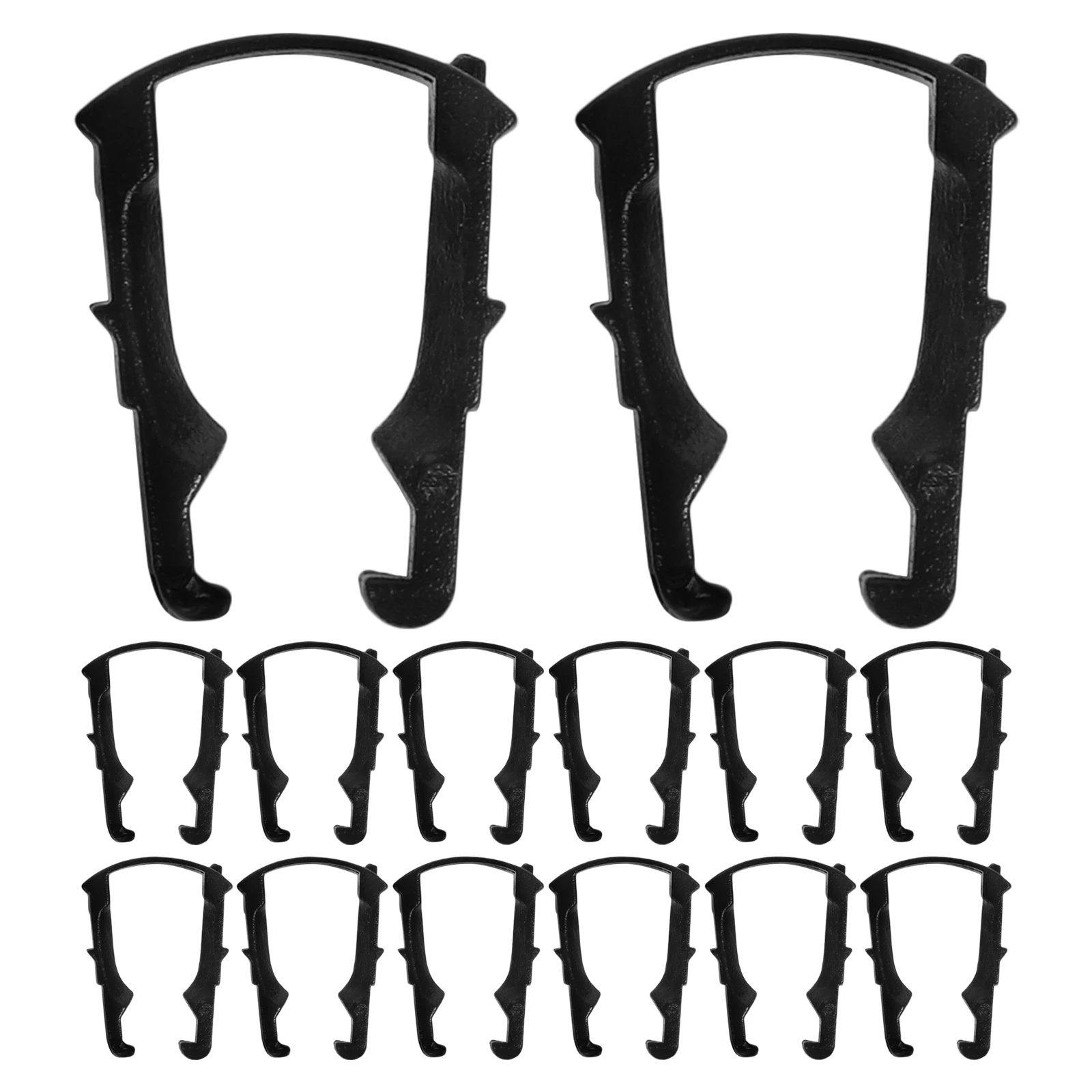 

100pcs Fuel Line Clamp Plastic Fuel Filter Tubing U Shape Tube Air Filter Engine Parts Durable Easy Carry