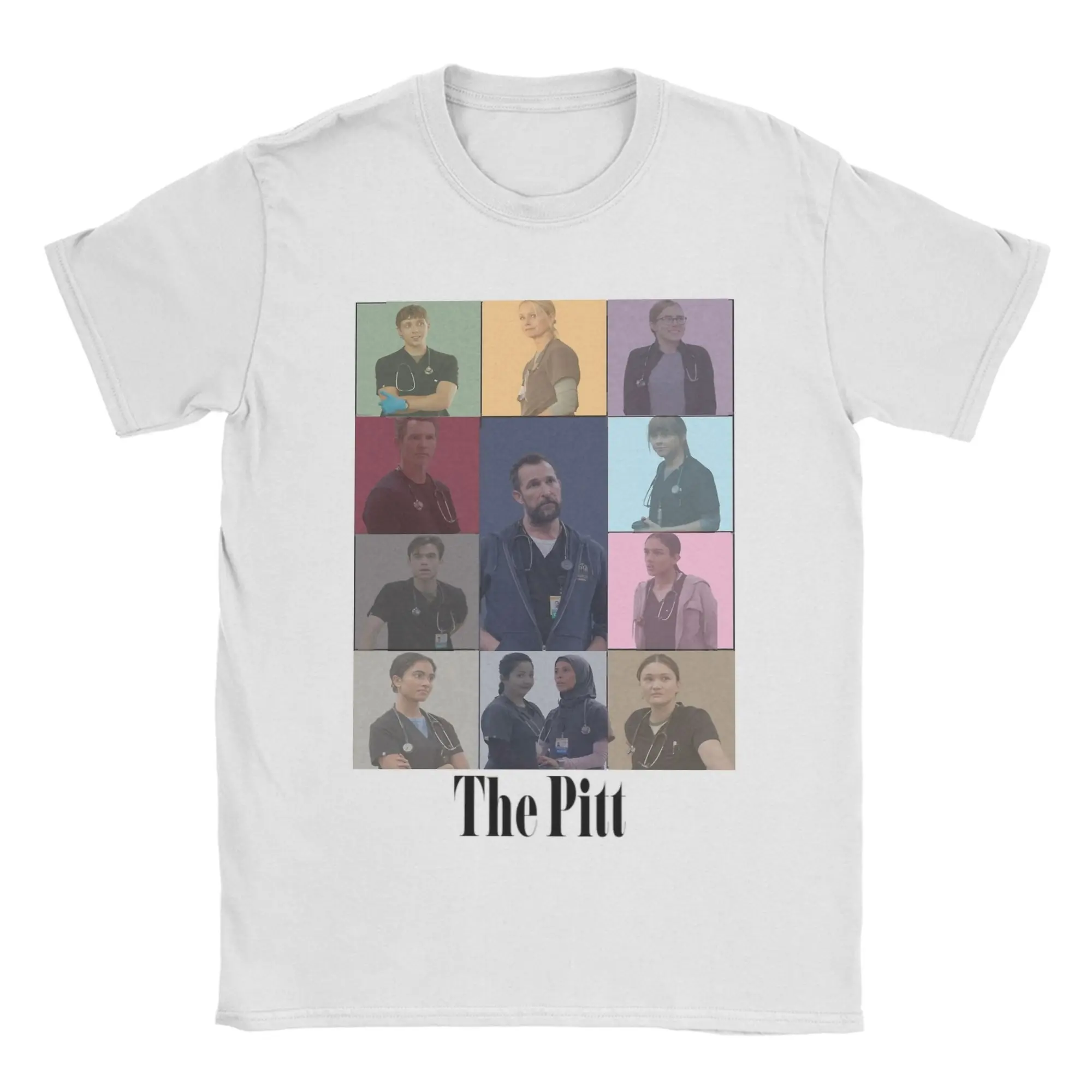 All Seasons The Pitt  T Shirt For Unisex Dr. Jack Dr. Robby 100% Cotton T-shirts Short Sleeve Tops