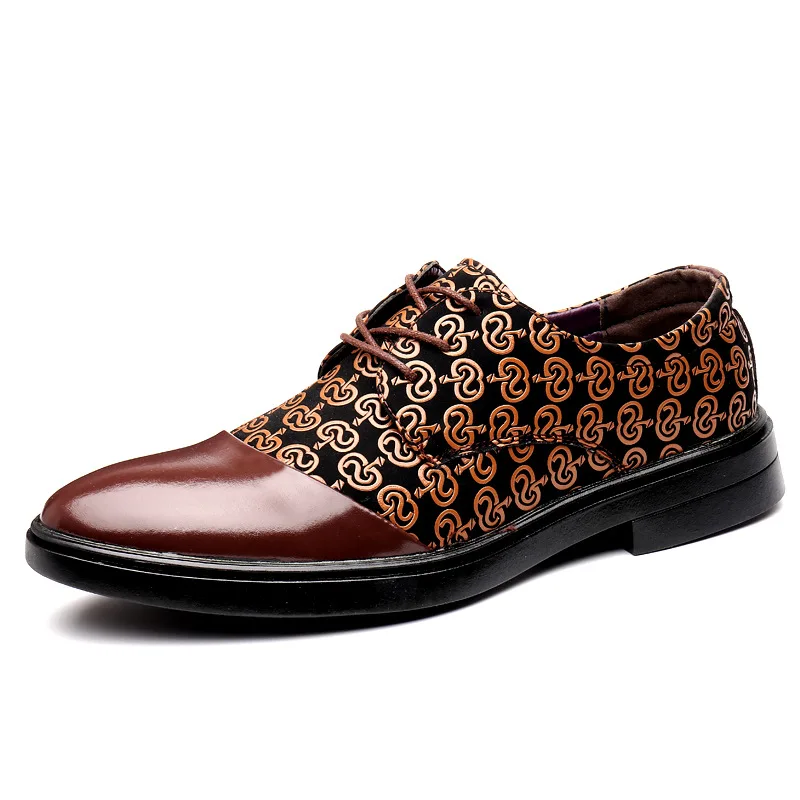 Slip on Men Dress Shoes Fashion Male Oxfords Italian Business Formal Men's Shoes 2025 New Wedding Party Leather Mens Suits Shoe