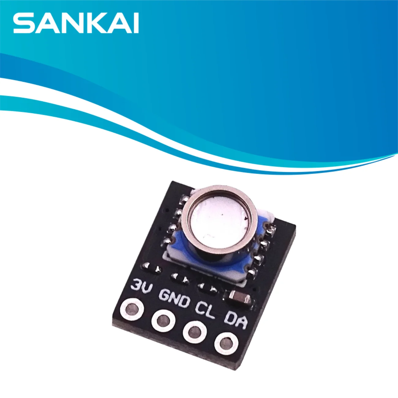 MS5803-14BA Water/Liquid Pressure Sensor Module, 24-bit, I2C/SPI, High Accuracy