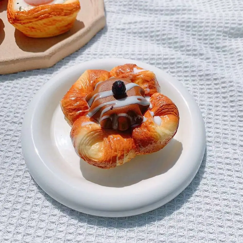 Stilvolle Brot Brot Langsam Rebound Spielzeug Kuchen PU Squeeze Dessert Spielzeug Lustige Kreative Puff Langsam Rebound Spielzeug Kinder Spielzeug