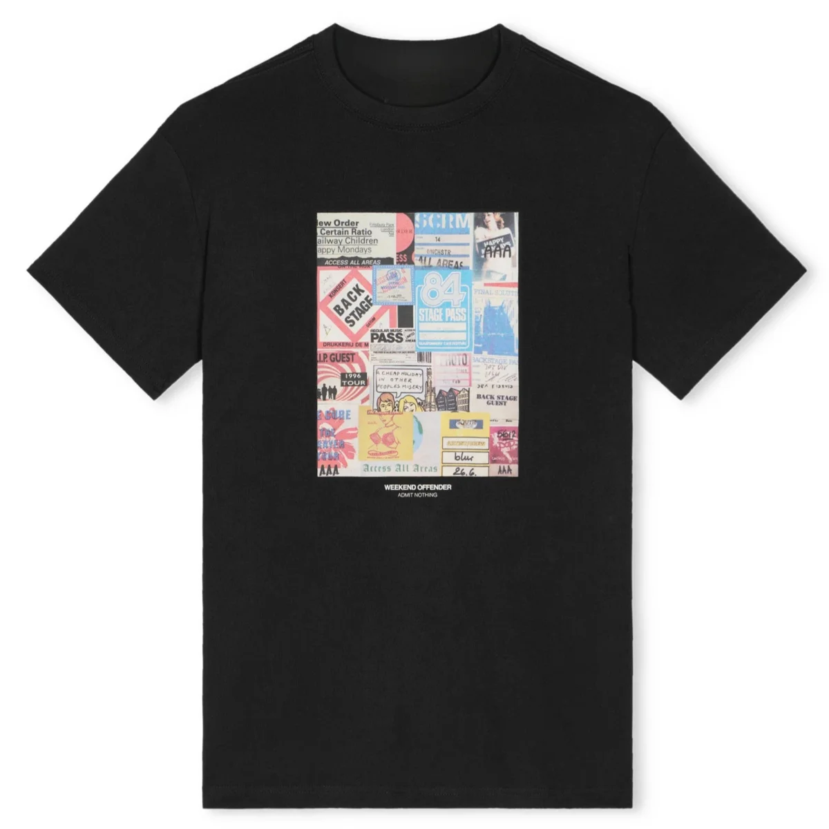 Y2k Weekend Offender Grafik-Baumwoll-T-Shirt Unisex Sommer Kurzarm Mode-Marken-Tee Luxus Casual Vintage T-Shirts – Detail 4
