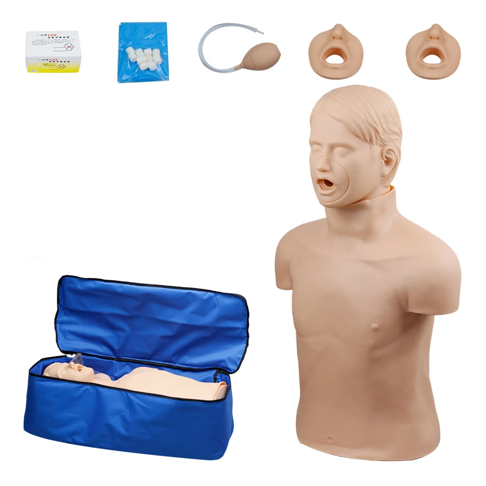 

Advanced Adult Obstruction Model,Half-body CPR and Choking Manikin