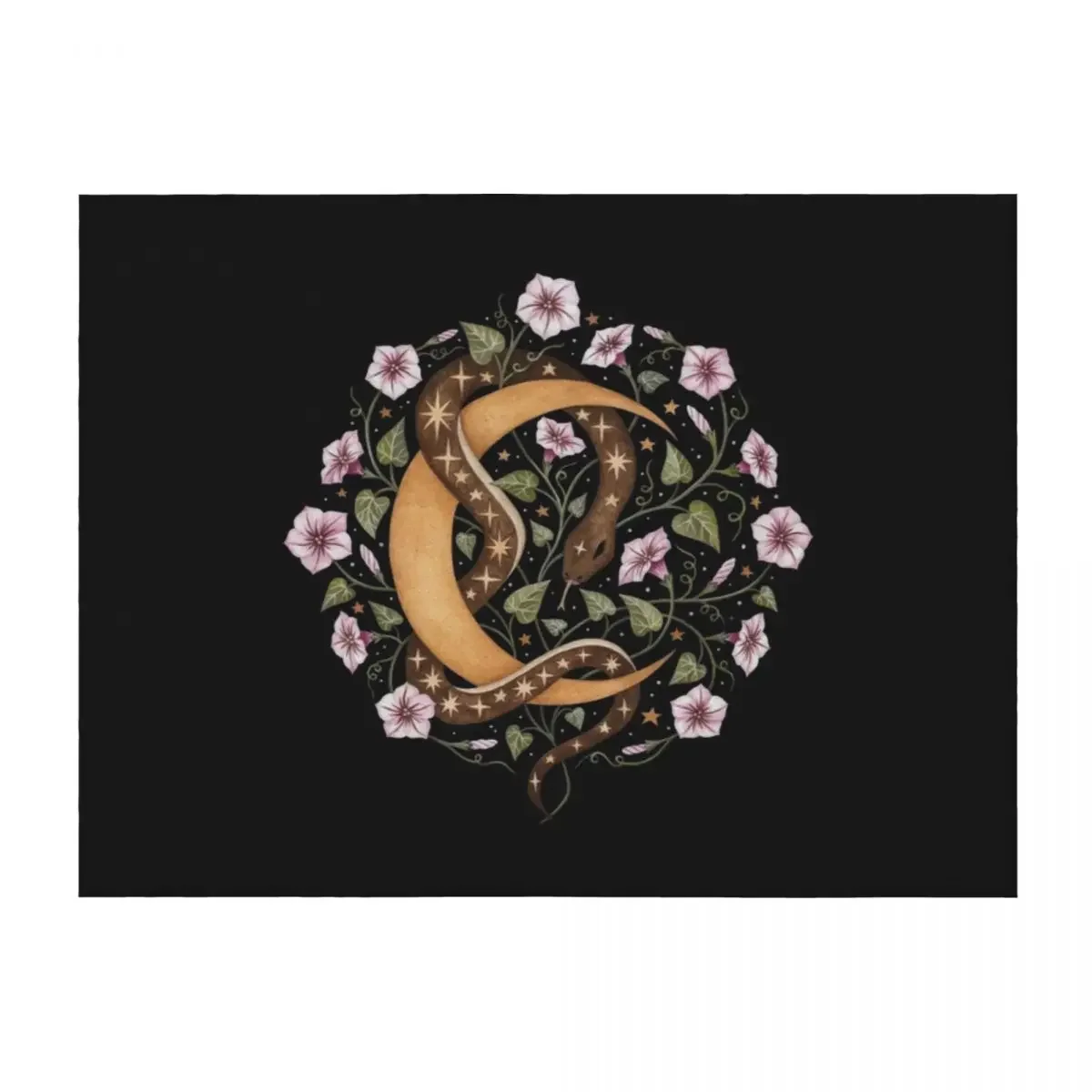 

Moon serpent Throw Blanket Decorative Beds Large Single Decorative Sofas Blankets