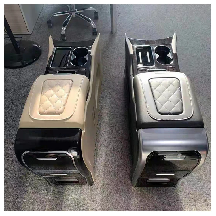High Quality Armrest Box With Refrigerator for Alphard Luxurious Central Control Armrest