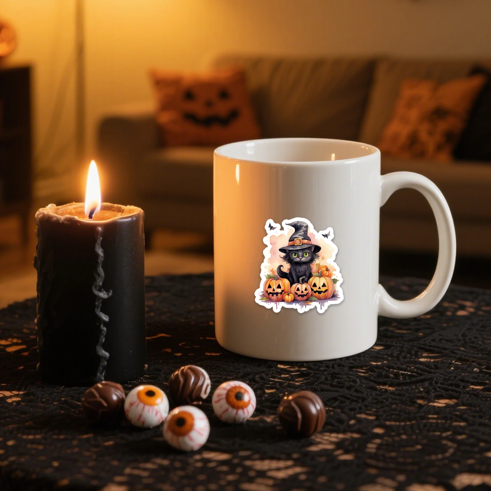 50PCS Cute Cartoon Halloween C - đánh giá và giá Phone Cases Junk