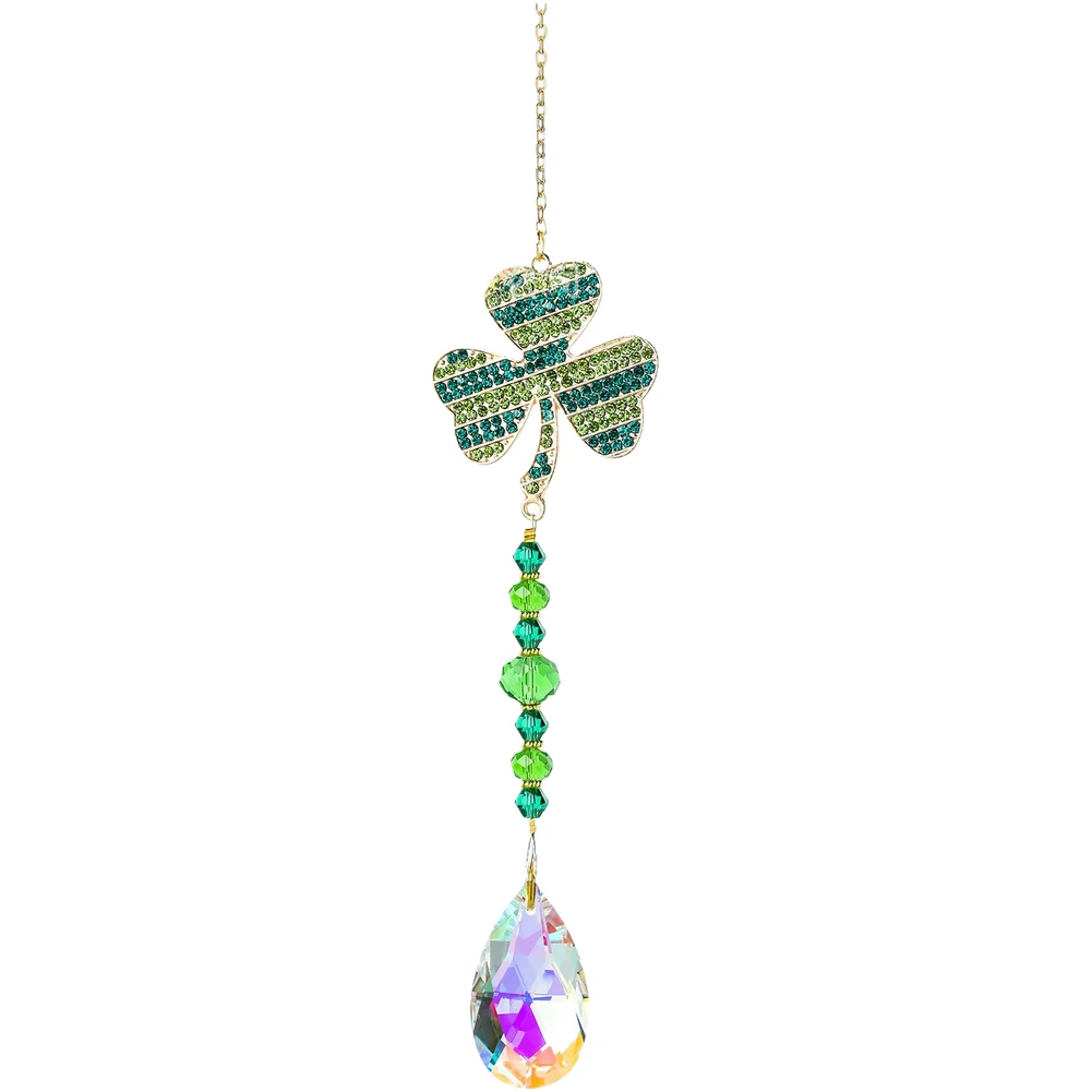 3 Pack Suncatchers Made with Reflective White and Metal Chains for Stable Outdoor or Indoor Hanging Applications