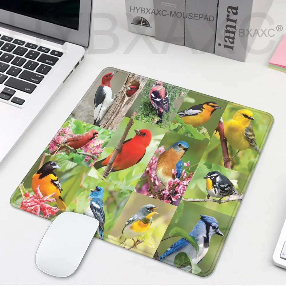 

Bird Parrot Game Carpet Animal Small Mouse Pad Rubber Anti-slip Mousepad Gaming Mice Mat for PC Laptop Desktop Computer