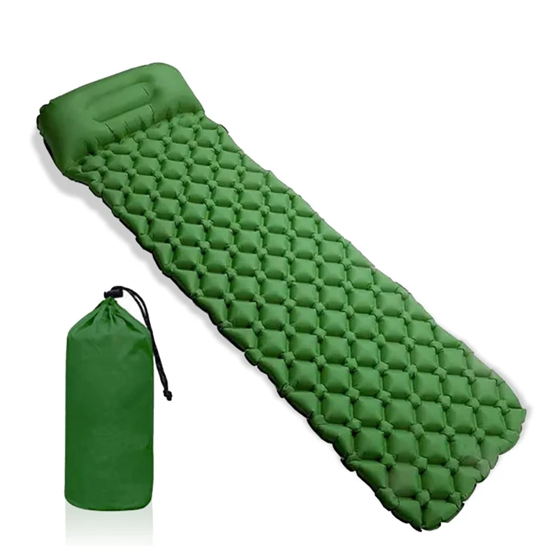 Camping Air Matt Sleeping Pad Ultralight Folding Inflatable Mattress Portable Outdoor Air Cushion Sleeping Mat Travel Hiking