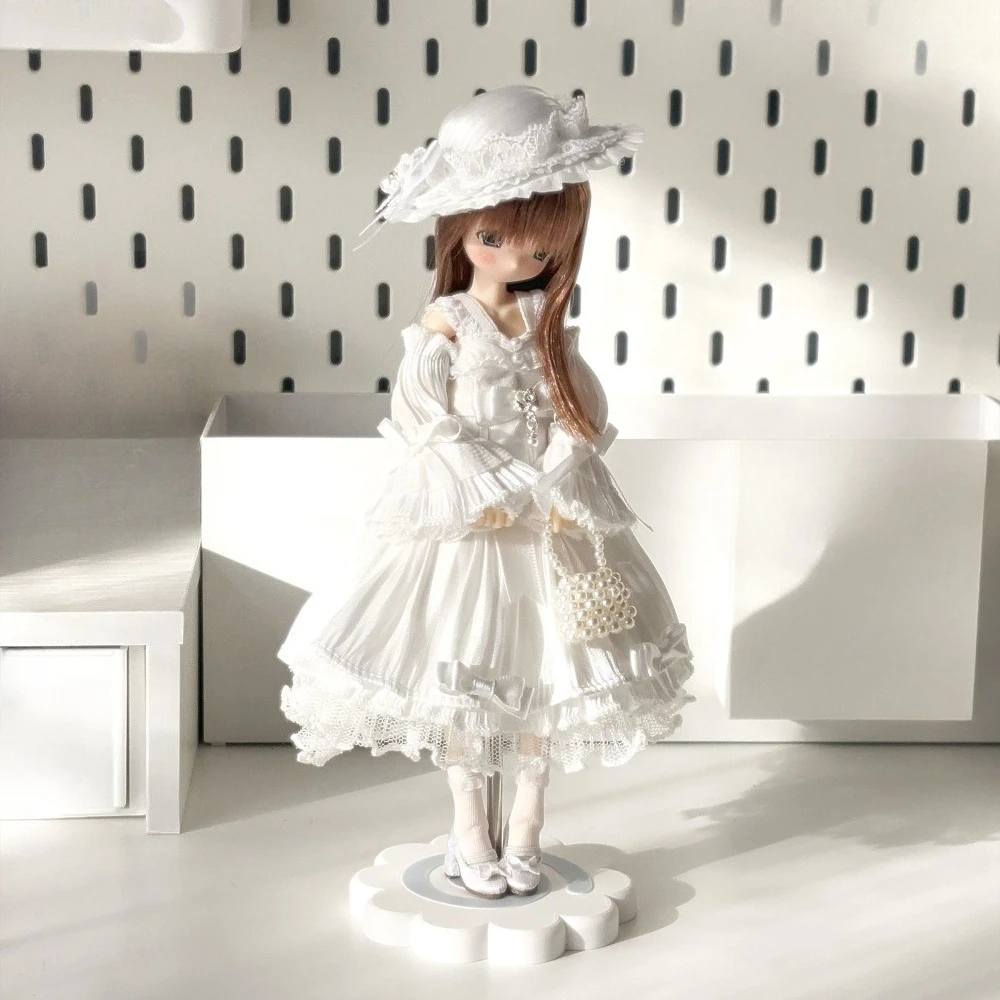 1-6-人形の服スーツ-ob22-ob24-アゾン人形帽子-メイン-インナースカート-スカートサポート-スリーブカバードレスアップおもちゃ人形アクセサリー