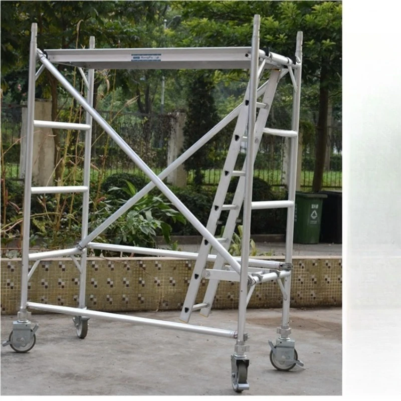 

Aluminum alloy mobile scaffold factory direct sales 4m aluminum