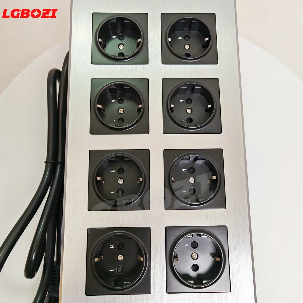 Viborg VE80 Hifi Audio EU Schuko Outlets Noise Filter AC Power Conditioner Audiophile Power Filter Power Purifier