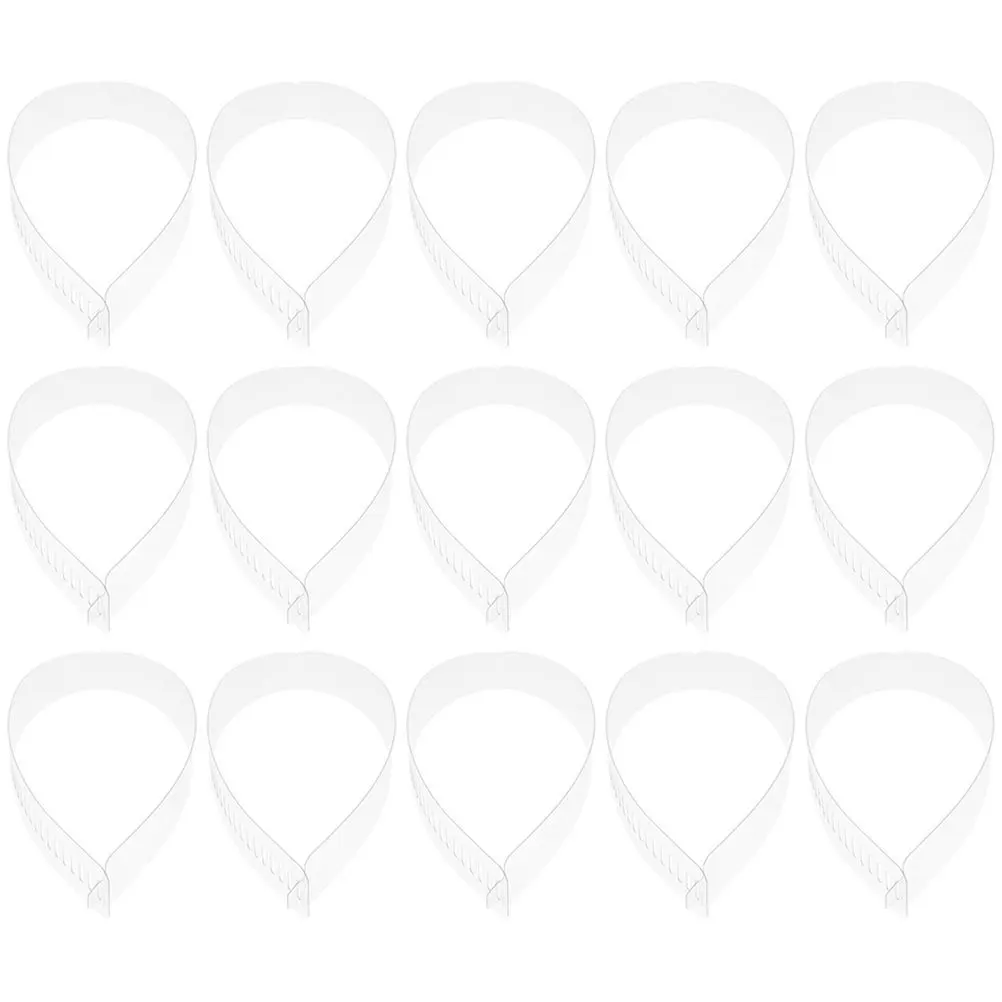 80개 플라스틱 셔츠 칼라 지지대 조절 가능한 투명 고정 스트립 내구성 있는 칼라 리프트 시스템 남녀용