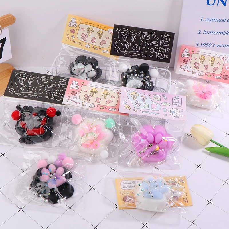 

Милая милая кошачья коготь, сжимающая мягкая игрушка, кошачья лапа, медленный отскок, декомпрессионная игрушка, мягкие моти, сжимаемые игрушки для взрослых, подарки для детей