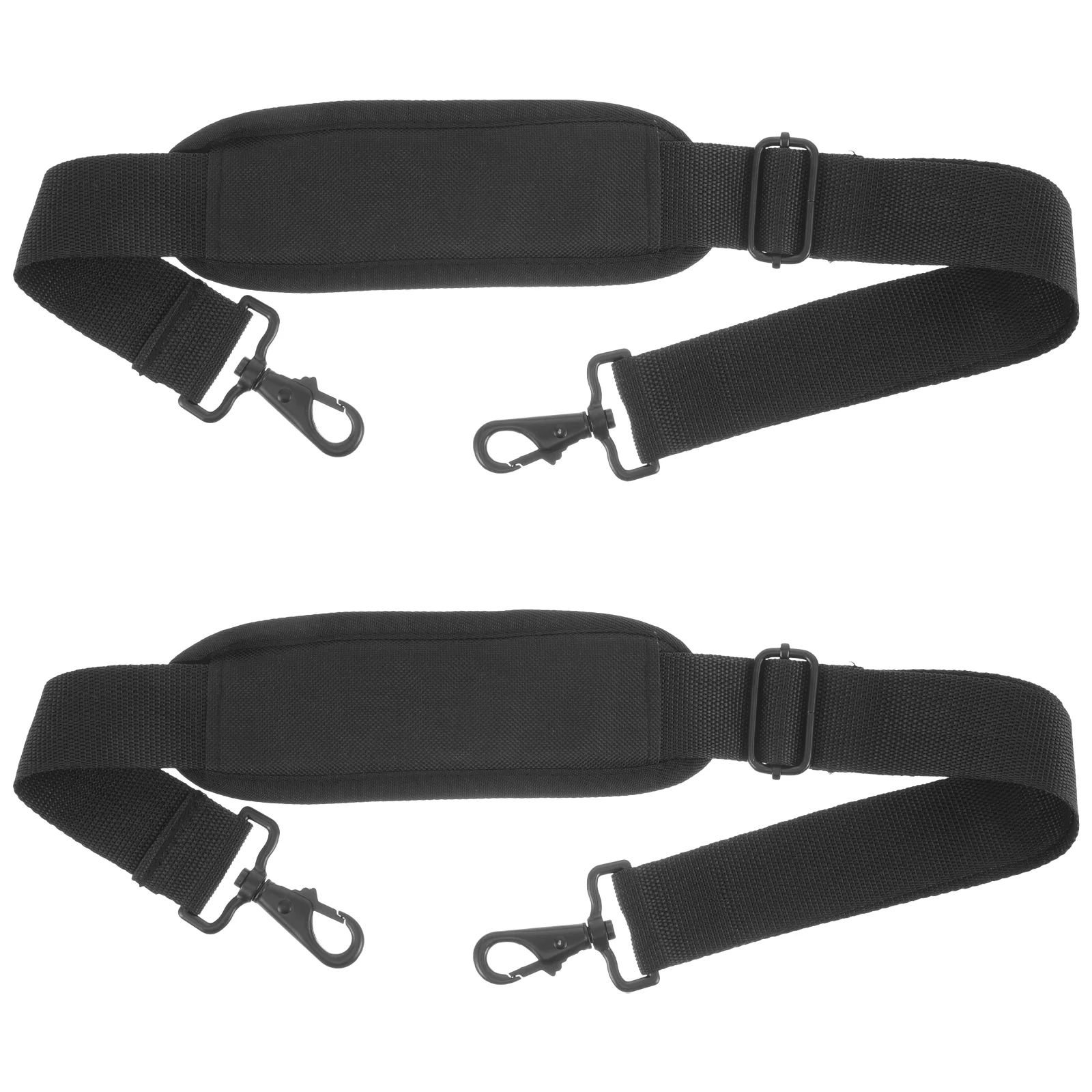 2 Pcs Guitar Strap Bag Straps Clarinet Canvas Shoulder Pads for Bags Backpack Instrument Case